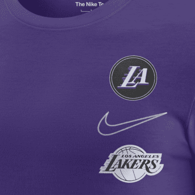 ロサンゼルス レイカーズ コートサイド シティ エディション メンズ ナイキ マックス90 NBA Tシャツ