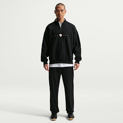 나이키 페어웨이 프레쉬 남성 써마 핏 오버사이즈 하프집 골프 탑