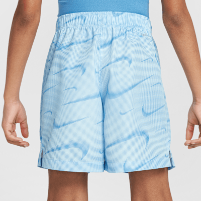 Conjunto de shorts de 2 piezas con estampado Rhythm para niños talla pequeña Nike Dri-FIT
