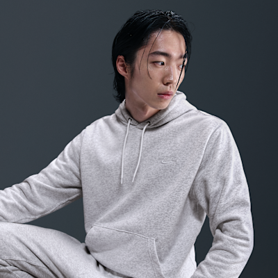 나이키 클럽 남성 프렌치 테리 풀오버 후디