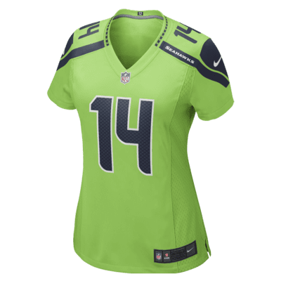 NFL Seattle Seahawks (DK Metcalf) Women's Game Football Jersey