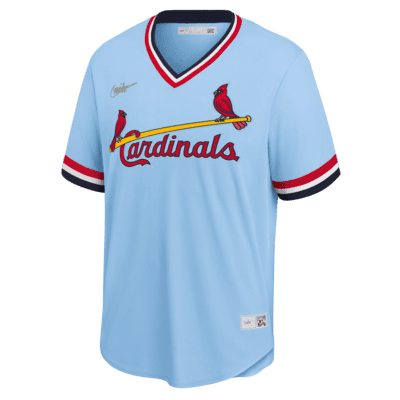 Youth Nike Ozzie Smith St. Louis Cardinals Light Blue Name & Number T-Shirt