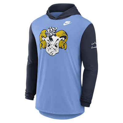 North Carolina Campus Legacy Men's Nike Dri-FIT College Long-Sleeve Hooded T-Shirt