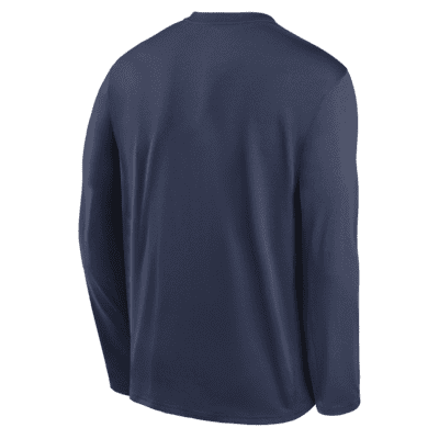 Nike Dri-FIT Team (MLB Milwaukee Brewers) Men's Long-Sleeve T-Shirt