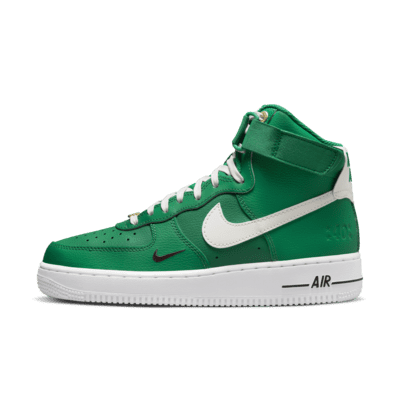 Nike - Air Force 1 High LV8 3 807617-300 - Sneakers - Dark Green