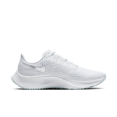 White Nike Air Zoom Pegasus 37 Running Shoes