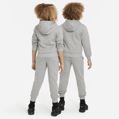 Conjunto de entrenamiento para niños talla grande Nike Sportswear Club Fleece