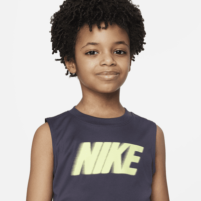 Nike "All Day Play" Dri-FIT Muscle Tee Little Kids' Dri-FIT Tank