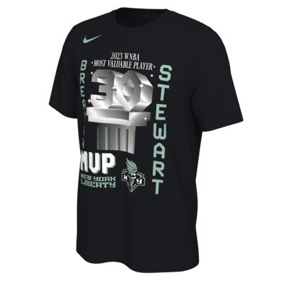 Breanna Stewart New York Liberty MVP Men's Nike WNBA T-Shirt. Nike.com