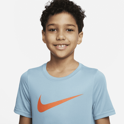 Están deprimidos Espectador Extraordinario Nike Dri-FIT Big Kids' (Boys') Training T-Shirt (Extended Size). Nike.com