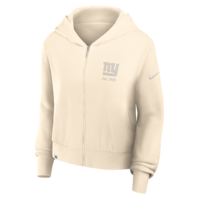 New York Giants Established Women’s Nike NFL Full-Zip Hoodie