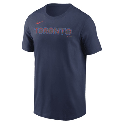 Мужская футболка Toronto Blue Jays City Connect Wordmark