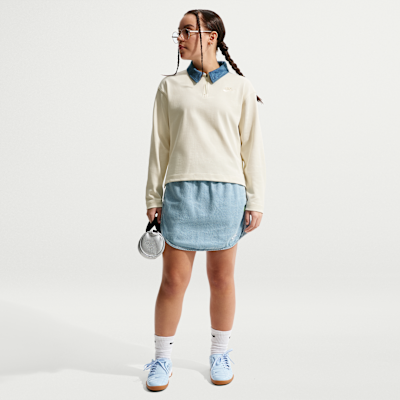 나이키 스포츠웨어 컬렉션 주니어(여아) 긴팔 폴로 탑