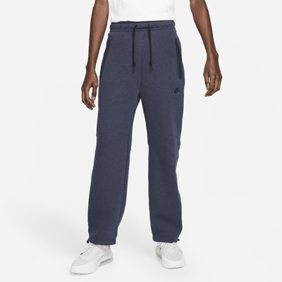 Pants de entrenamiento con dobladillo abierto para hombre Nike Sportswear Tech Fleece