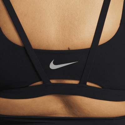 Bra deportivo con almohadilla de baja sujeción para mujer (talla grande) Nike Zenvy Strappy