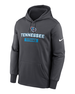 Мужское худи Tennessee Titans Toss Sweep Men’s Nike Therma NFL Pullover Hoodie