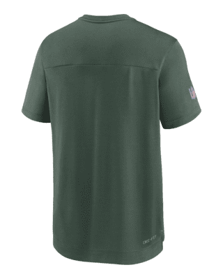 Green Bay Packers Gold Nike Dri-Fit V-Neck T-Shirt