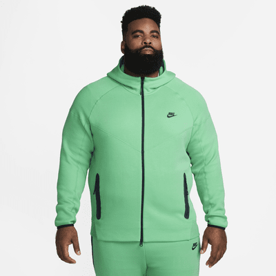 Pánská mikina s kapucí a dlouhým zipem Nike Sportswear Tech Fleece Windrunner