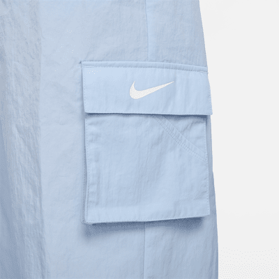 Pantalones cargo tejido de tiro alto para mujer Nike Sportswear Essential