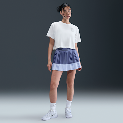 Nike Slam Women's Dri-FIT Short-Sleeve Cropped Tennis T-Shirt