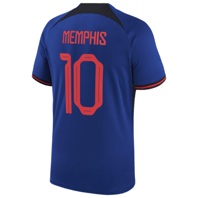 Netherlands National Team 2022/23 Stadium Away (Memphis Depay) Big Kids' Nike Dri-FIT Soccer Jersey