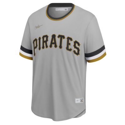 Camiseta de béisbol Cooperstown para hombre MLB Pittsburgh Pirates (Roberto Clemente)