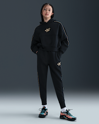 Детские спортивные штаны Nike Sportswear Club Fleece Big Kids' (Girls') Oversized Joggers