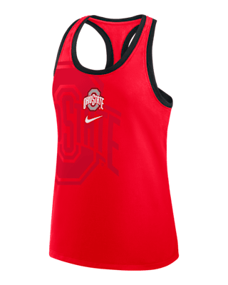 Женские  Ohio State Primetime Shadow Nike College Racerback Tank Top