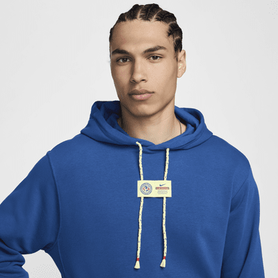 Sudadera con gorro sin cierre de fútbol Nike de French Terry para hombre Club América