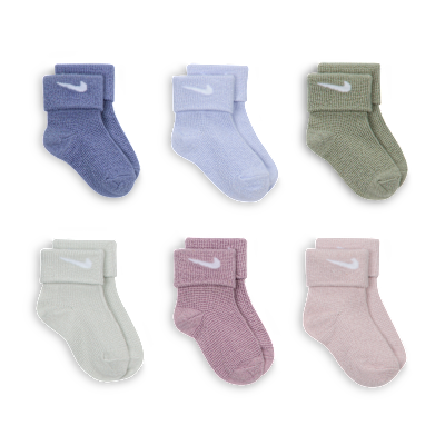 Nike Baby Waffle Knit Socks (6 Pairs)