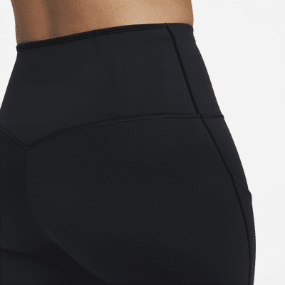 Leggings i 7/8-längd Nike Go Therma-FIT med hög midja och fickor för kvinnor