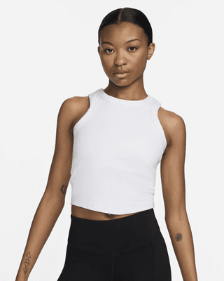 Женские  Nike One Fitted Dri-FIT Cropped Tank Top