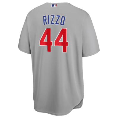 Chicago Cubs Anthony Rizzo Nike Home Replica Jersey With Authentic Let –  Wrigleyville Sports