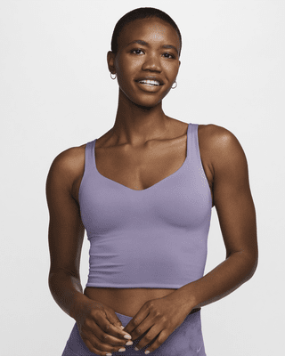 Женские  Nike Alate Medium-Support Padded Sports Bra Tank Top