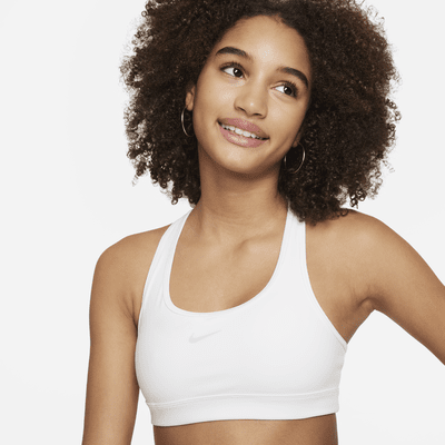 Brassière de sport Nike Swoosh pour Fille plus âgée