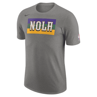 New Orleans Pelicans City Edition Men's Nike NBA Logo T-Shirt