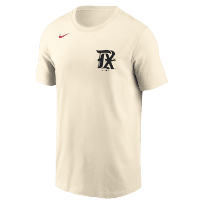 Nike City Connect Wordmark (MLB Texas Rangers) Men's T-Shirt.
