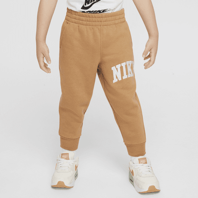 Pants de tejido Fleece con apliques infantil Nike Sportswear Club 