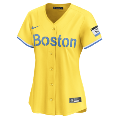 Jersey Nike Dri-FIT ADV de la MLB Limited para mujer Boston Red Sox City Connect