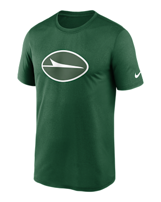 Мужская футболка New York Jets Primetime Legend Logo Nike Dri-FIT NFL