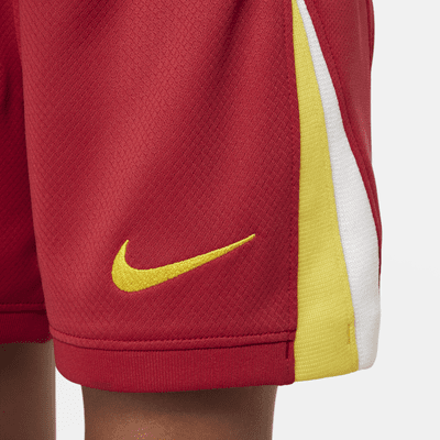 Divisa da calcio replica in 3 pezzi Nike Liverpool FC 2024/25 Stadium per bambino/a – Home