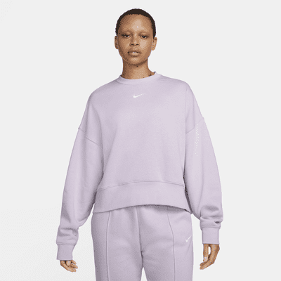 nike sportswear essential women's fleece crew