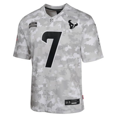 C.J. Stroud Houston Texans Salute to Service Big Kids' Nike Dri-FIT NFL Limited Jersey