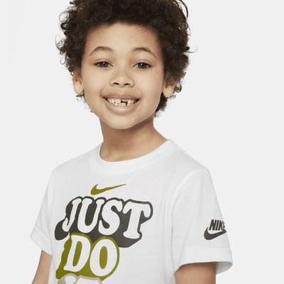 Nike "Just Do It" Camp Tee Little Kids' T-Shirt