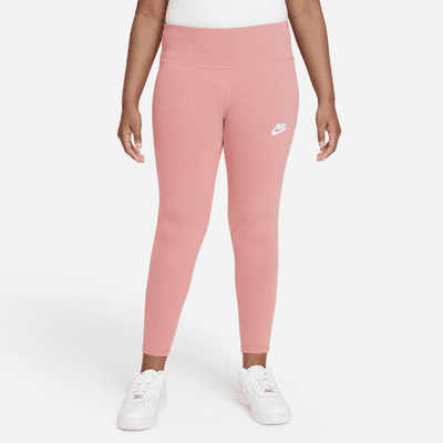 Leggings de cintura alta para niñas talla grande Nike Sportswear Favorites (talla extendida)