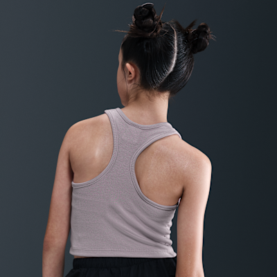Nike Sportswear geribde tanktop voor meisjes