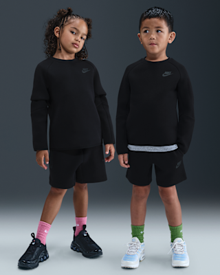 Детские шорты Nike Tech Fleece Little Kids' 2-Piece Shorts Set