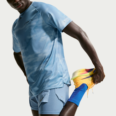 Ανδρικό υβριδικό σορτς για τρέξιμο Dri-FIT Nike Stride 13 cm