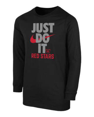 Подростковая футболка Chicago Red Stars Big Kids' (Boys') Nike Soccer Long-Sleeve