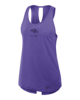 Женские  Baltimore Ravens Established Nike Dri-FIT NFL Tank Top